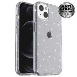 COQUE SHINY ANTICHOC IPHONE 12 MINI ARGENT