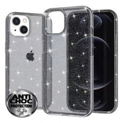 COQUE SHINY ANTICHOC IPHONE 12 PRO MAX NOIR