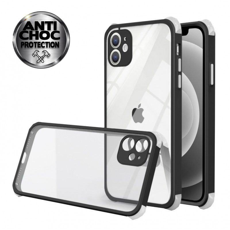 COQUE NEW BUTTON COLOR NOIR IPHONE X/XS COQUE NEW BUTTON COLOR NOIR IPHONE X/XS
