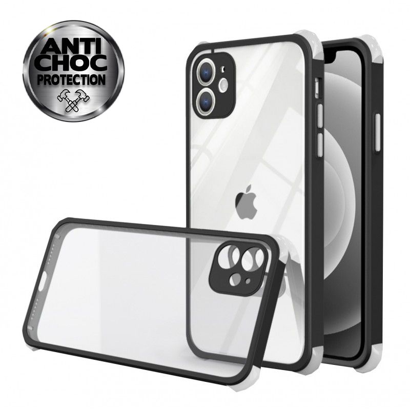 COQUE NEW BUTTON COLOR NOIR IPHONE X/XS , grossiste,accessoires téléphonie,  accessoires smartphone